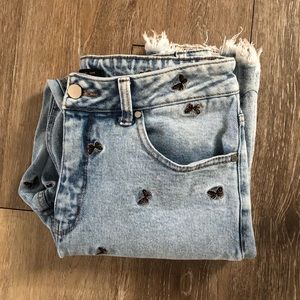 Butterfly jeans
